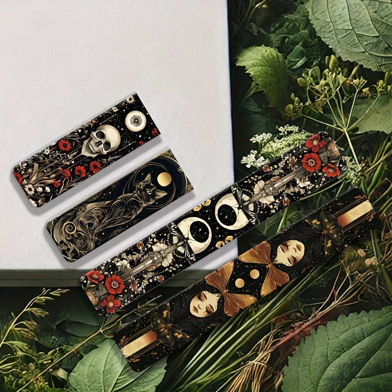 Enchanted 4pcs Magnetic Bookmarks