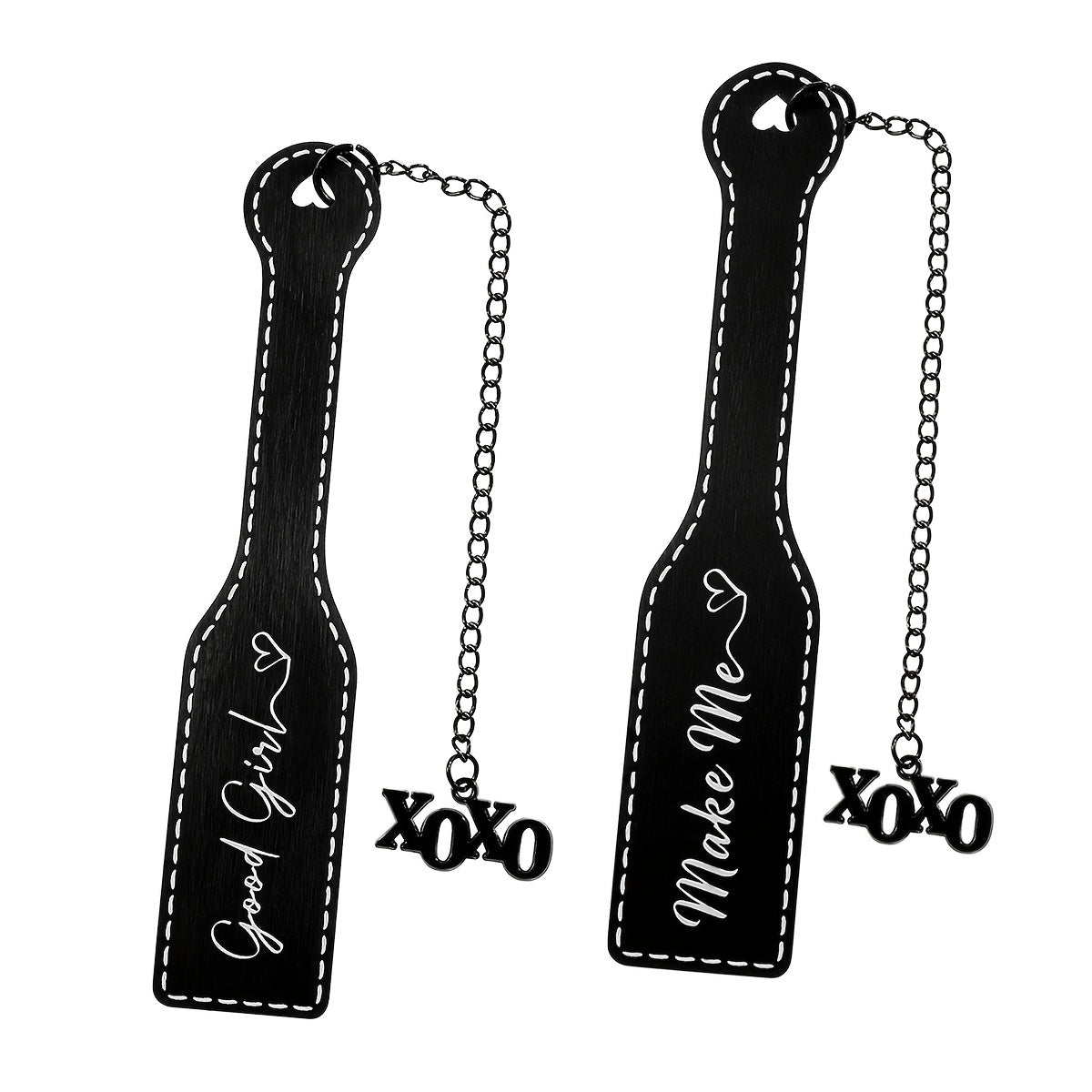 Smutty Metal Paddle Bookmark x2