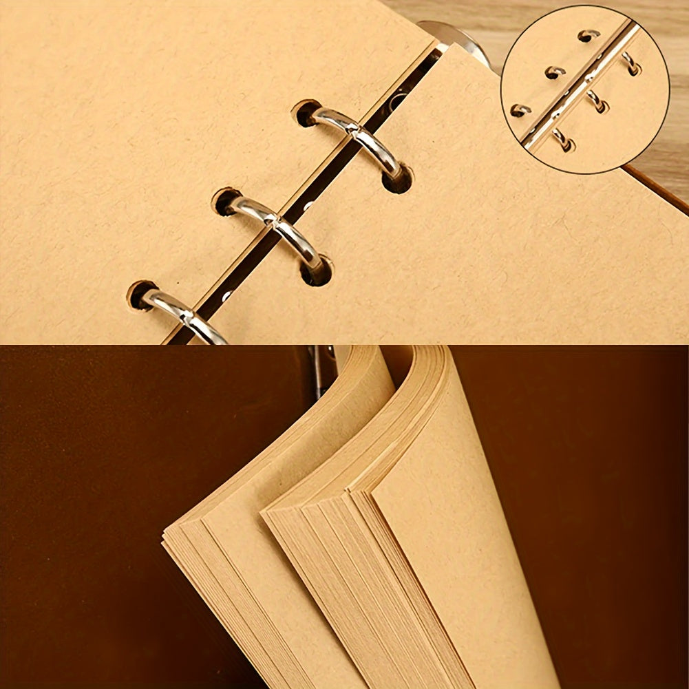 Retro Leaf Spiral Bound Notebook