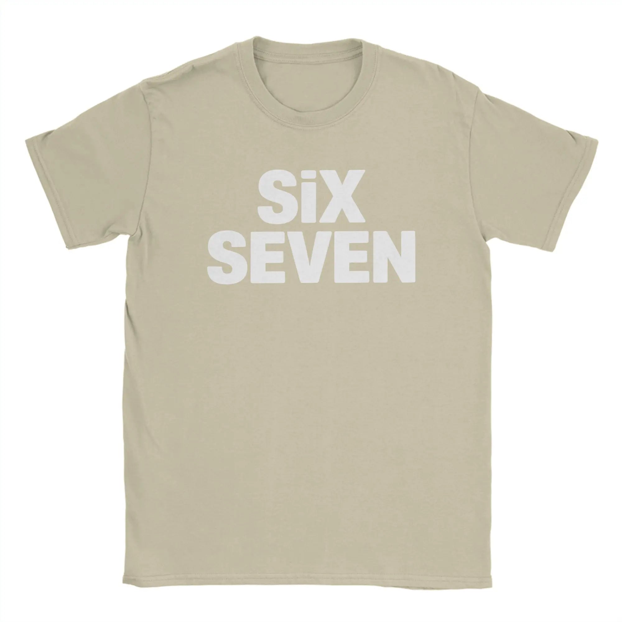 Casual T Shirt Summer Fun Six Seven 67 Meme Viral Gen Alpha Slang Design T-Shirts Cotton Tshirt Men Y2K Casual Short Sleeve Tees