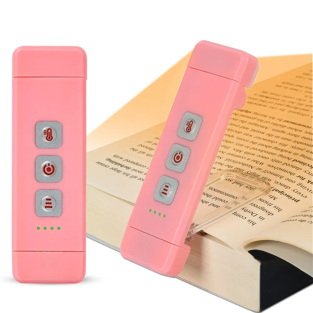 Clip-on Bookmark Book Light