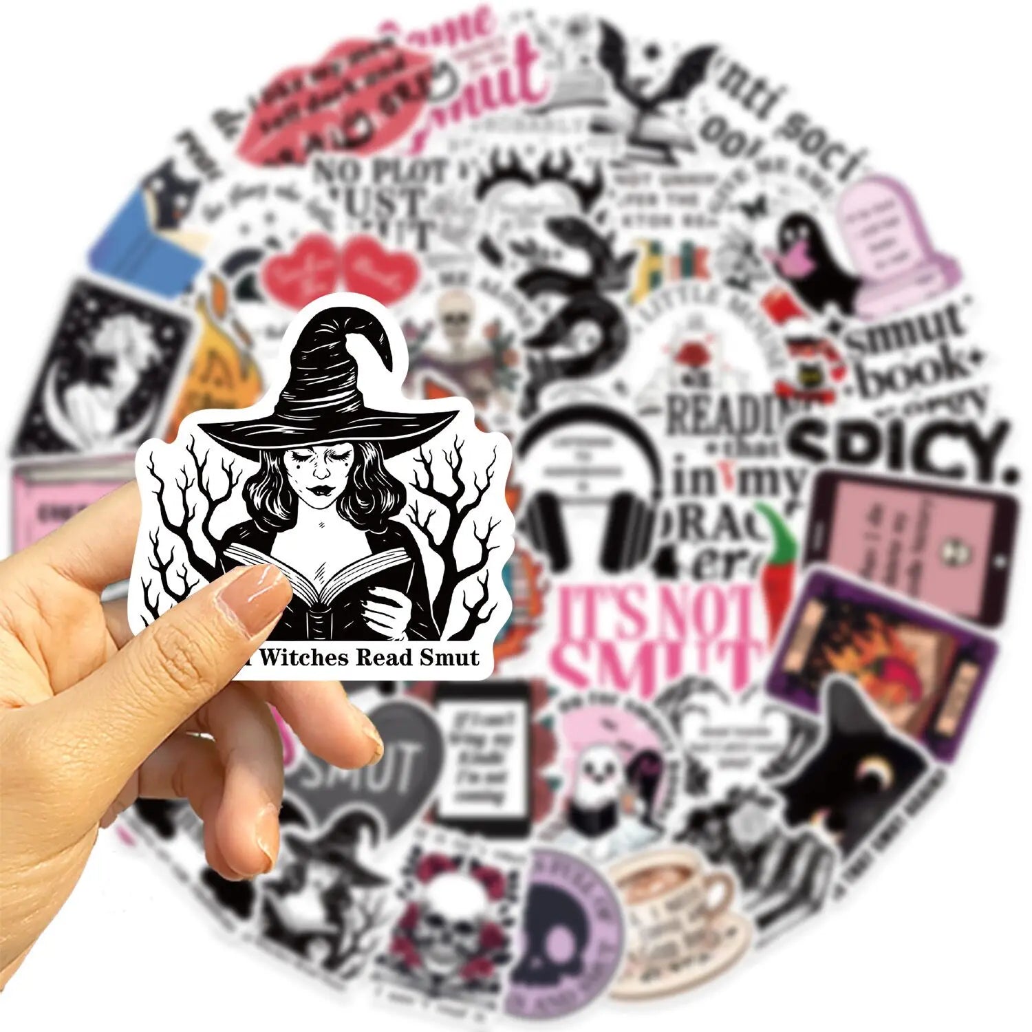 10/50/100pcs Mix Smut Dark Romance Stickers