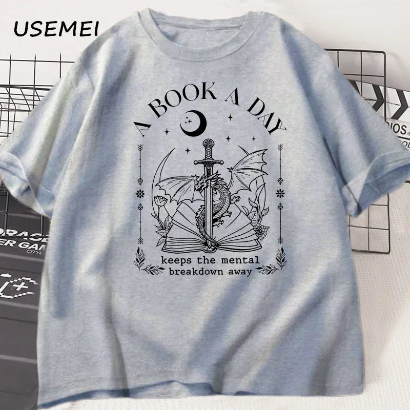 Dragon A Book A Day T Shirt