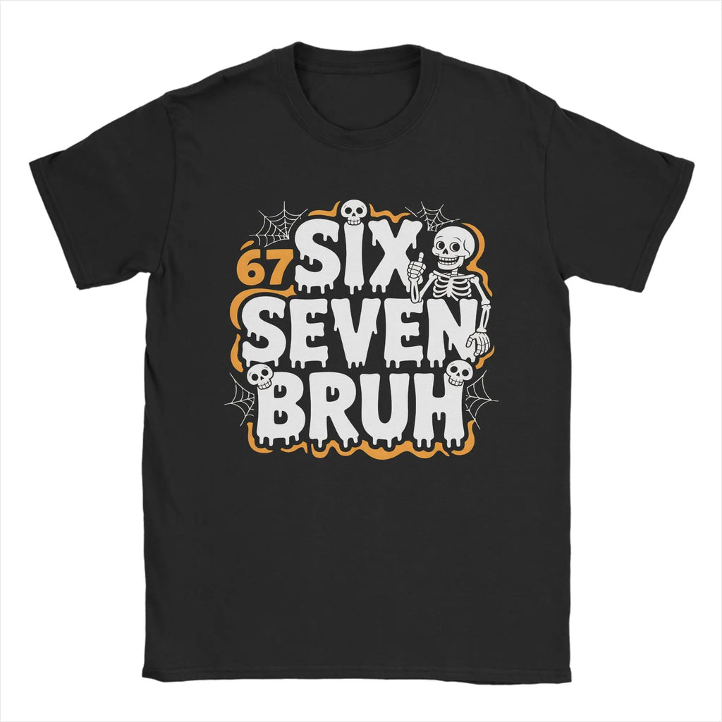67 Christmas Six Seven Snow Brainrot Meme Kids Teens Boys  Graphic Printing T Shirts for Men Women  Pure Tee Shirt Clothes
