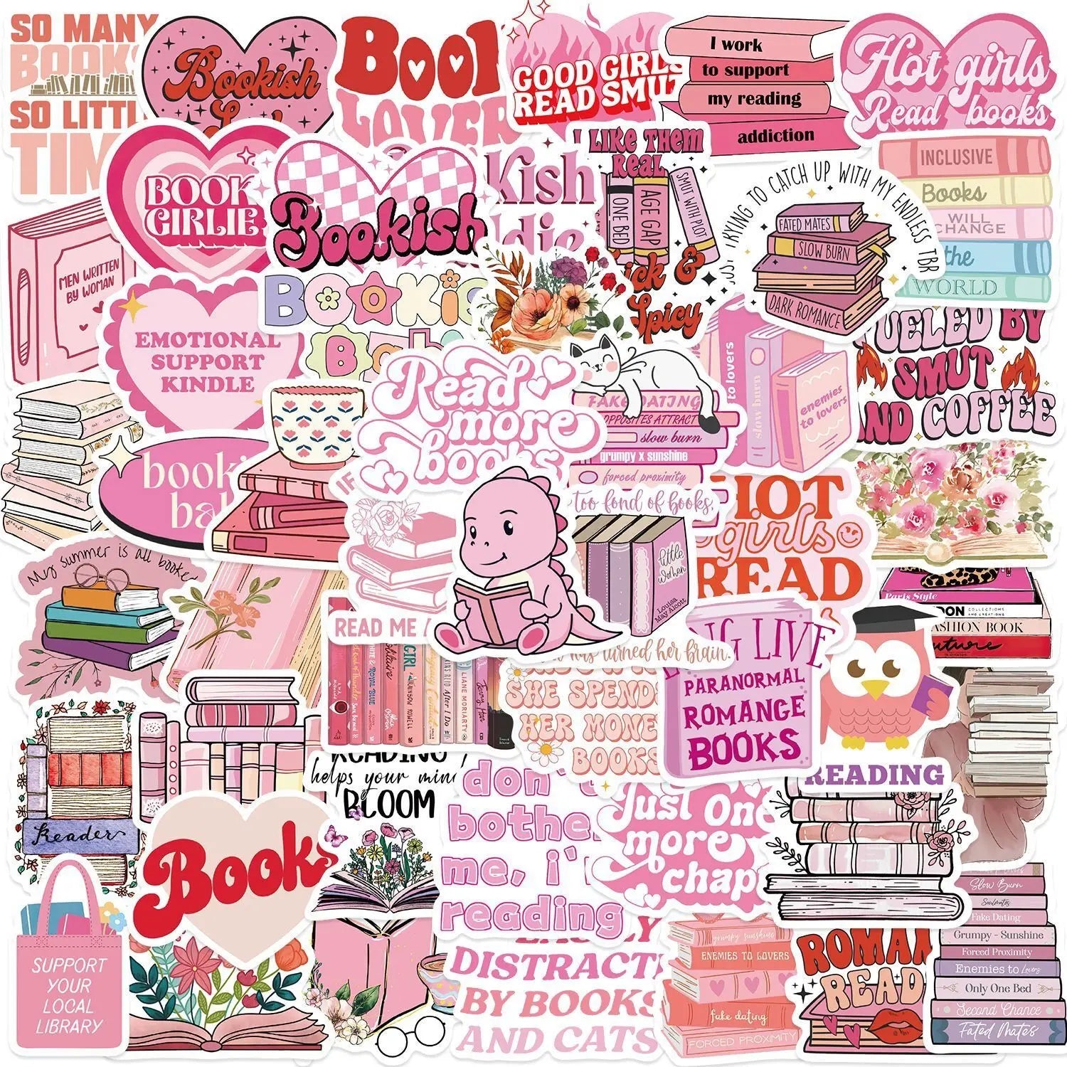 10/50/100pcs Mix Smut Dark Romance Stickers