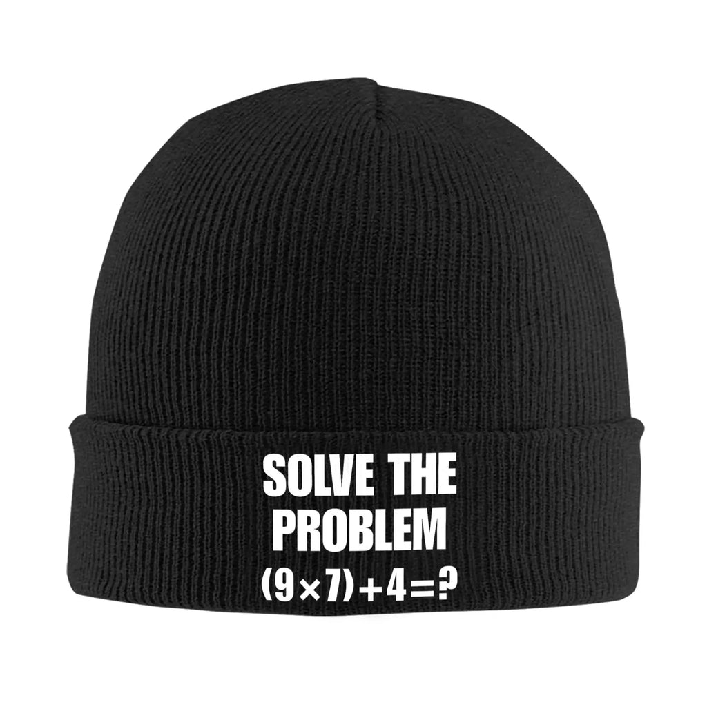 Funny Hands Six Seven 6 7 Meme Knitted Caps for Women Men Beanie Winter Hats Acrylic  Casual Melon Cap