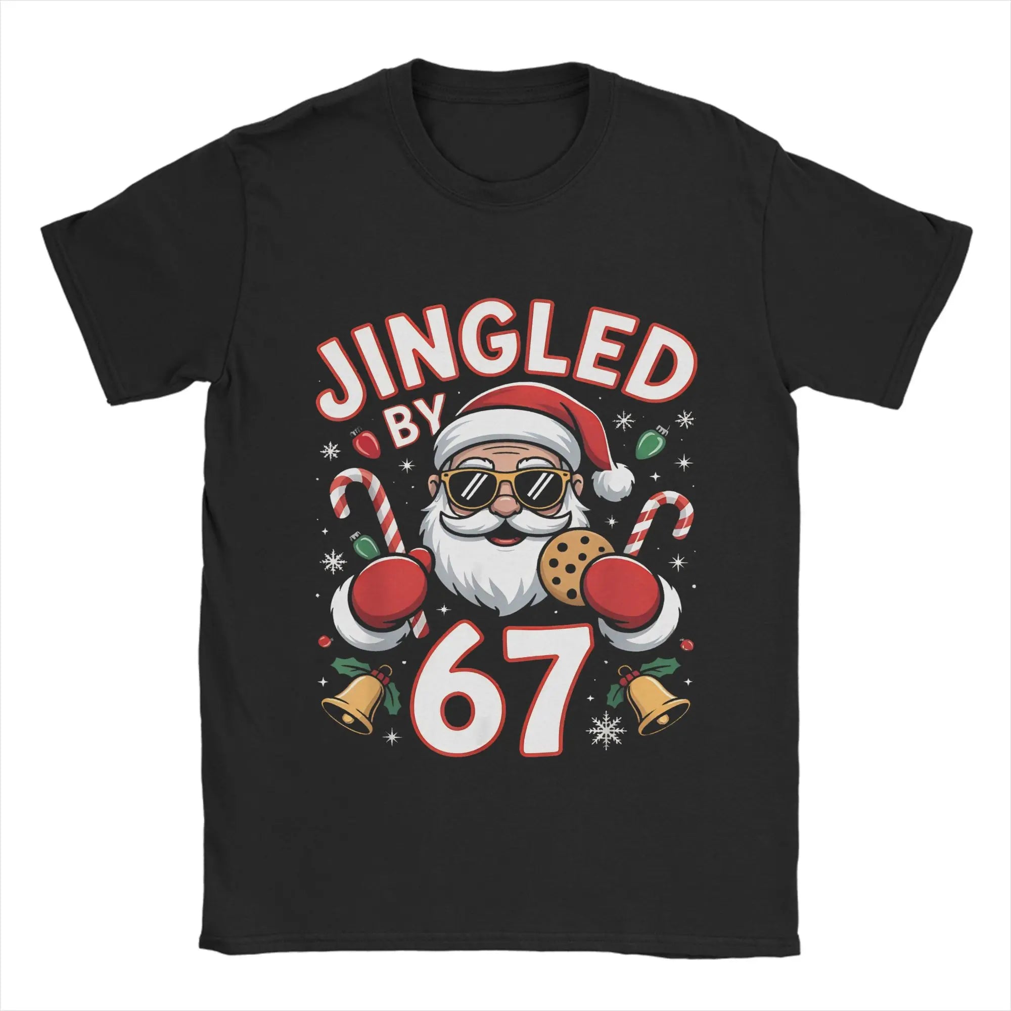 67 Christmas Six Seven Snow Brainrot Meme Kids Teens Boys  Graphic Printing T Shirts for Men Women  Pure Tee Shirt Clothes