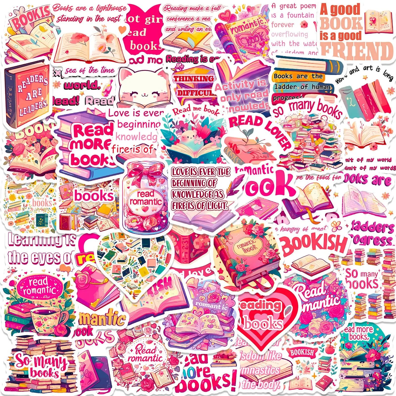 10/50/100pcs Mix Smut Dark Romance Stickers