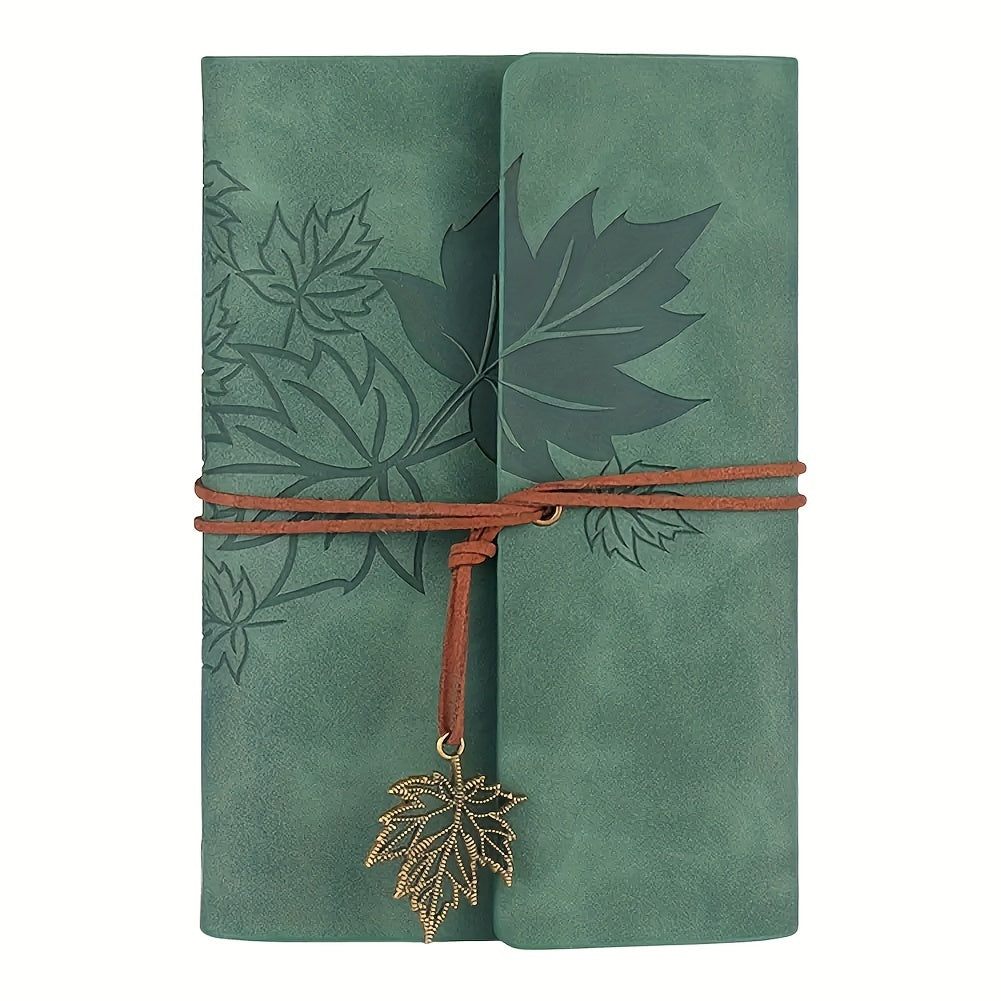 Retro Leaf Spiral Bound Notebook