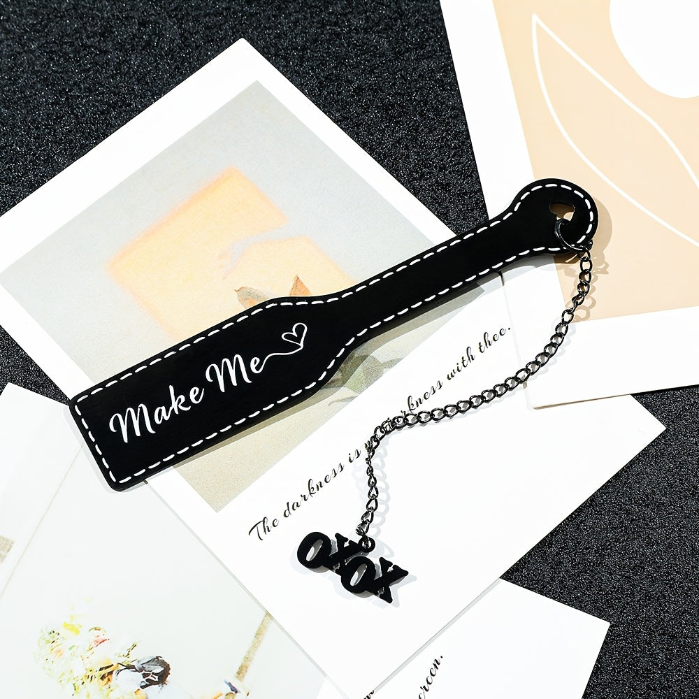 Smutty Metal Paddle Bookmark x2