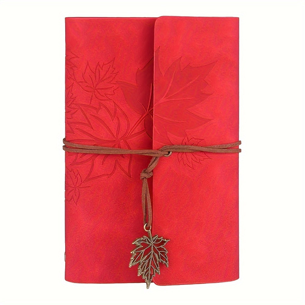 Retro Leaf Spiral Bound Notebook